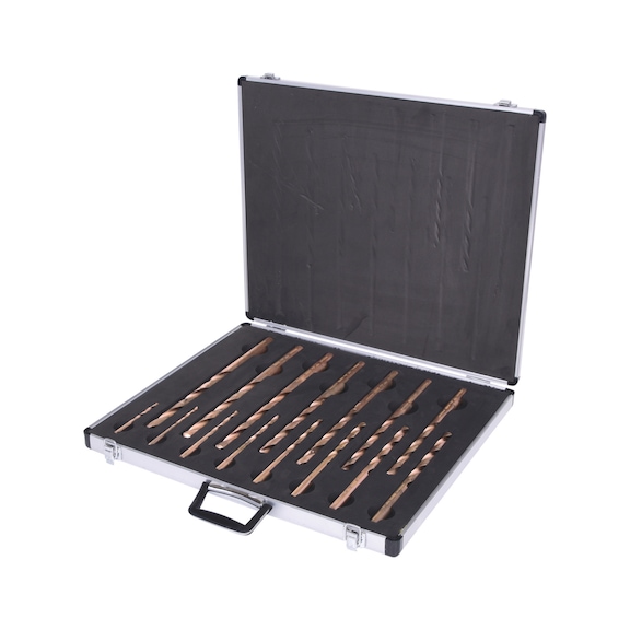 BERYLLIUMplus twist drill bit set, 15 pieces - BERYLLIUMplus twist drill