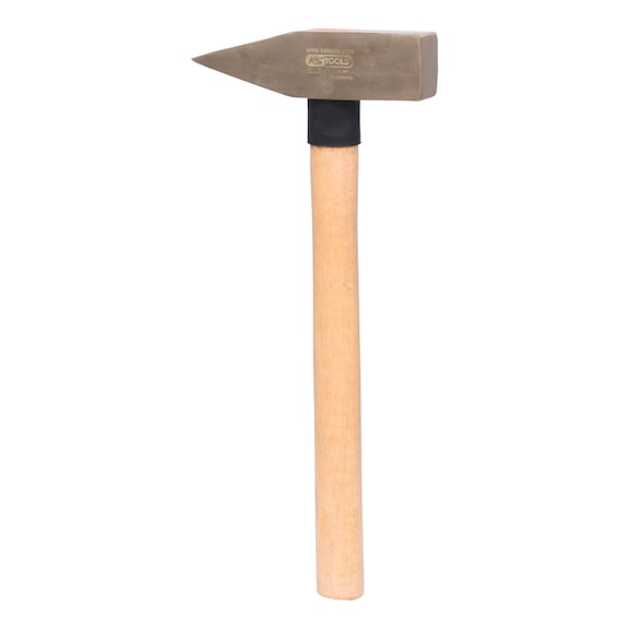 BRONZEplus locksmith's hammer 1500 g, with hickory handle - BRONZEplus locksmith's hammer