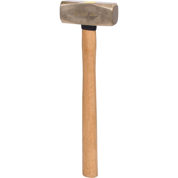 KS TOOLS BRONZEplus mallet 1000 g, with hickory handle - BRONZEplus Mallet