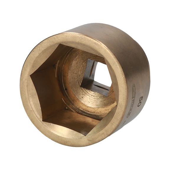 BRONZEplus socket 3/4 inch hexagonal 50 mm - 3/4 inch BRONZEplus socket