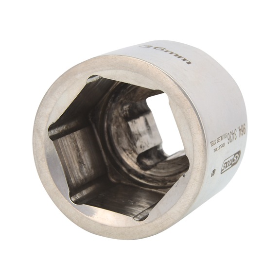 STAINLESS STEEL 3/4 inch hex socket, 36 mm - STAINLESS STEEL 3/4 inch hex socket