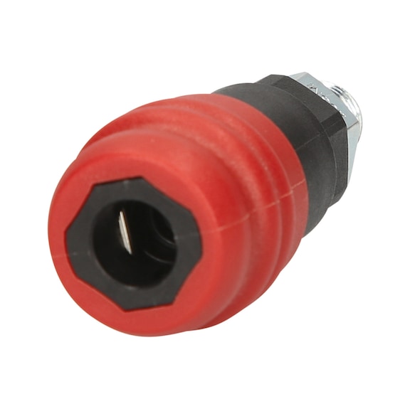 2-stage compressed air safety coupling, 1/4 inch - 2-stage compressed air safety coupling