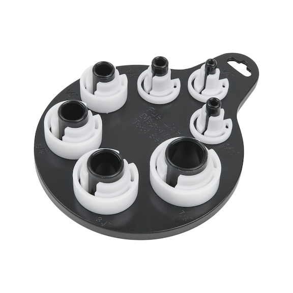 hose connector release clip set, 7 pieces - Cable connector release clip