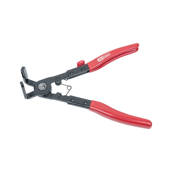 Hose clamp pliers, angled - Hose clamp pliers