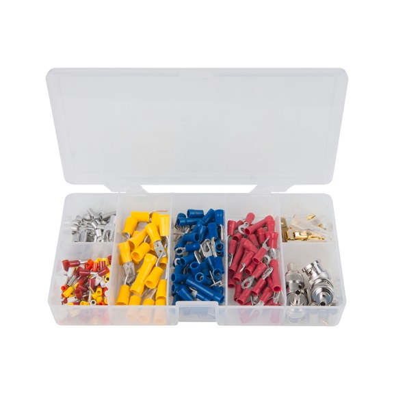 Socket set in plastic box, 271 pieces - Electrical/electronic components (automotive, other)