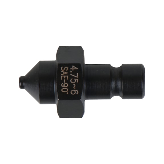 Flaring mandrel, 4.75, 5.0 and 6.0 mm, 90 degrees SAE - Flaring machine (machine tool)