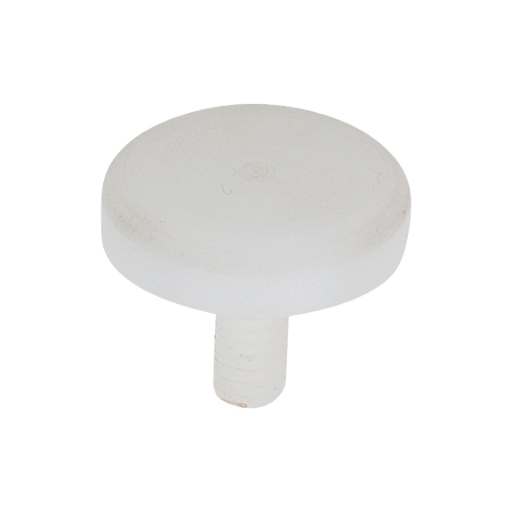 Plastic head, cylindrical, D: 24 mm - Bodywork component (motor vehicle, other)