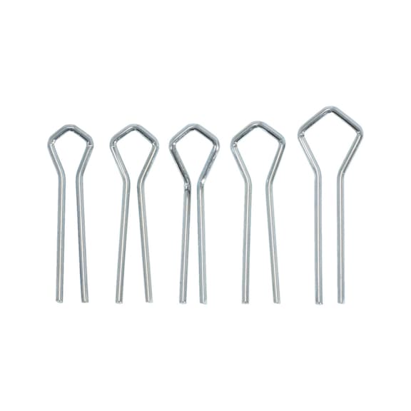 Set of iron inserts for pullers for window seals - Motor vehicle (other parts, miscellaneous)