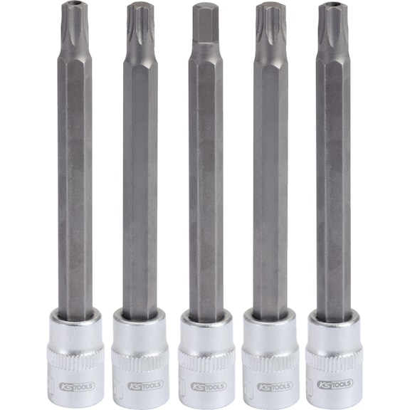 1/4 inch special airbag bit socket set, 5-piece - Bit set