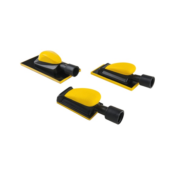 KS TOOLS Schleif-Handblock-Satz, 3-teilig - Karosserieanbauteil (KFZ, Sonstige)