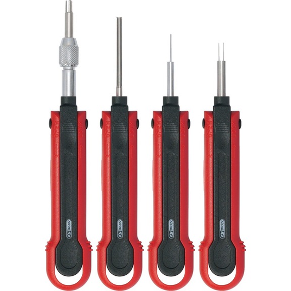 Professional unlocking tool set for commercial vehicles, Upgrade1, 4-piece - Release tool