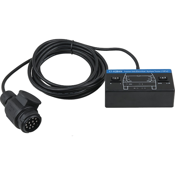 Tester for 13-pin trailer sockets - Electrical/electronic components (automotive, other)