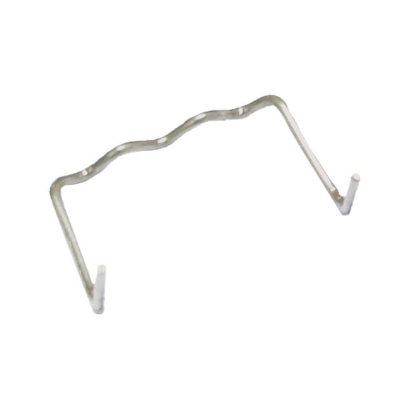 Repair clamp, angled U-shape, D: 0.6 mm, 100 pieces - Bodywork component (motor vehicle, other)