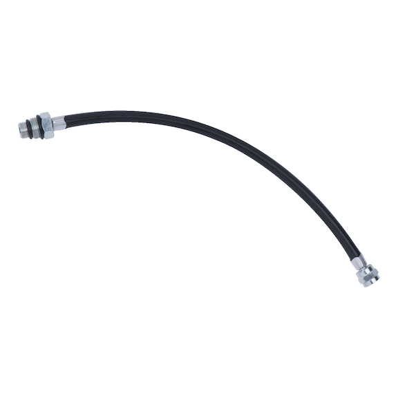 KS TOOLS Compressed air adapter hose, male thread M14x1.25, male thread M18x1.5 - Cylinder head (automotive, assembly, other)