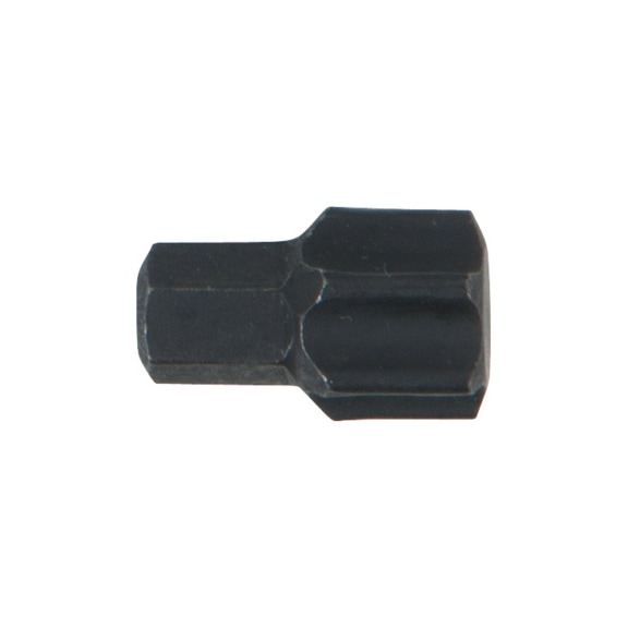 Bit with 8.0 mm hex drive for TX screws T60, 22 mm long - Additional bit socket