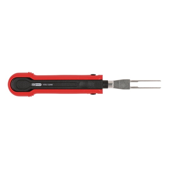 KS TOOLS Cable release tool for flat plug sleeves 9.5 mm 150.1266 - Release tool