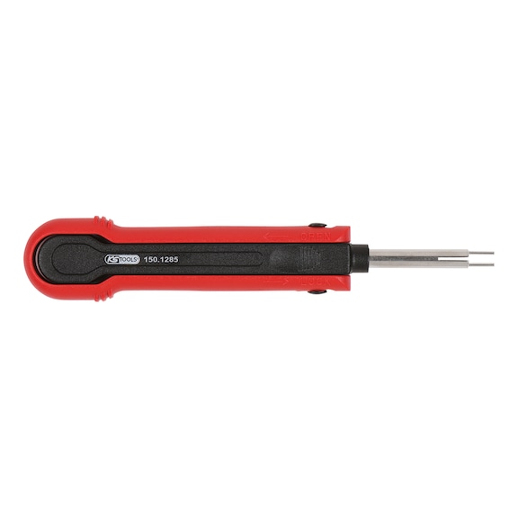 Unlocking tool for flat plugs/sockets 4.8 mm, 6.3 mm (Delphi) - Release tool