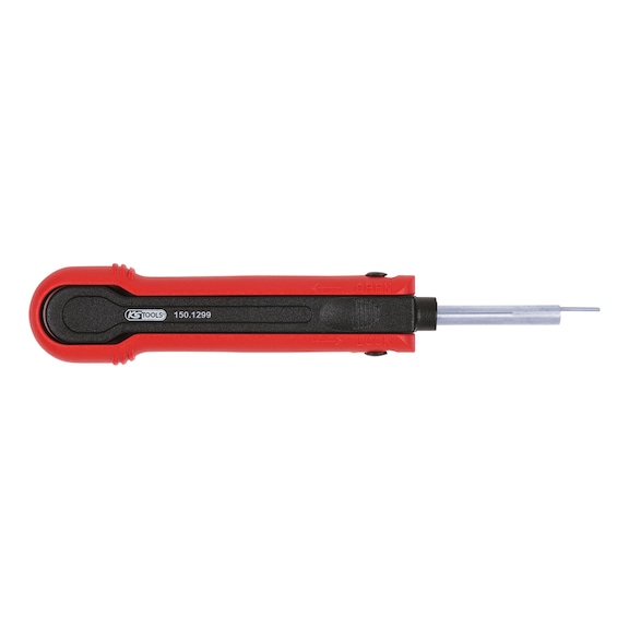 Unlocking tool for flat plugs/flat plug sockets 0.8 mm, 1.5 mm - Release tool