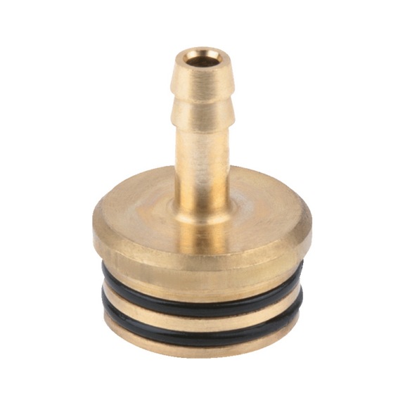 Adapter for acrylic block, with O-ring - Engine – fuel system and engine adjustment tools