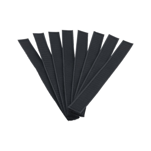 Velcro tape, pack of 8 - Bodywork component (motor vehicle, other)