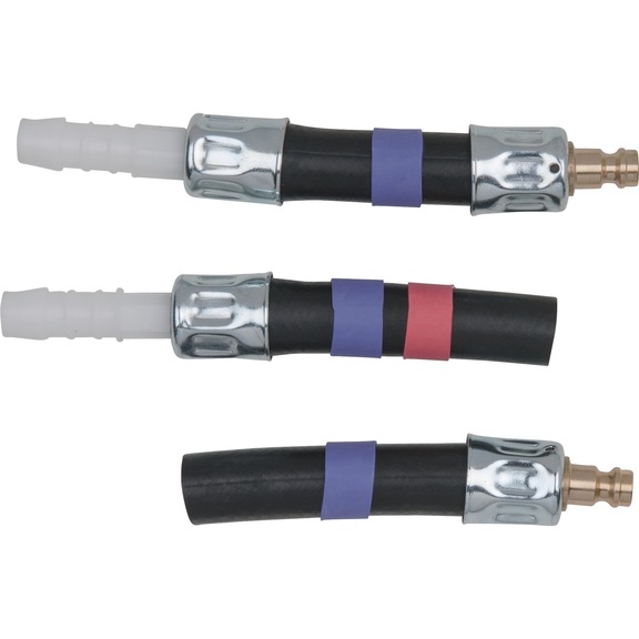 KS TOOLS Adapter set, 3 pieces, D:10.0 mm (purple) - Adapter (standard part, toolmaking)