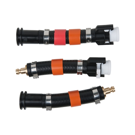 Adapter set, 3-piece NG12 type 246 (orange) - Adapter (standard part, toolmaking)