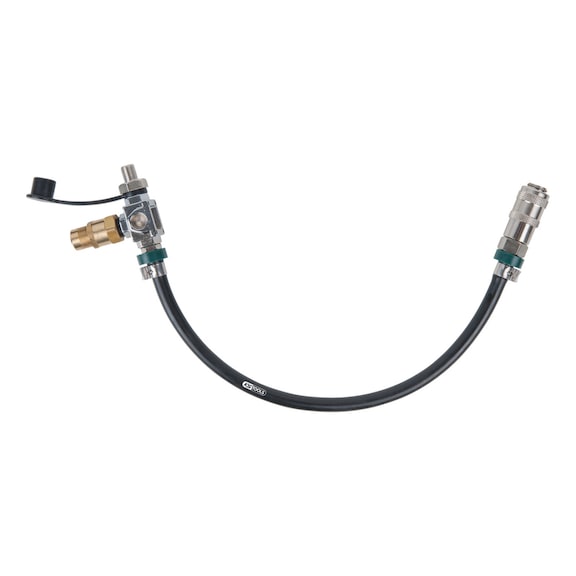 Universal air inlet system adapter with hose for 150.2520 - Adapter (standard part, toolmaking)