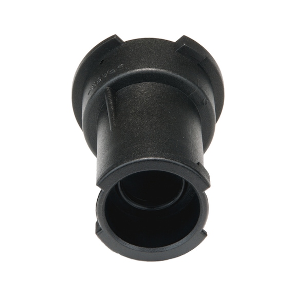 Cap test adapter, black, R123/R124 - Coolant circuit (automotive, assembly, other)