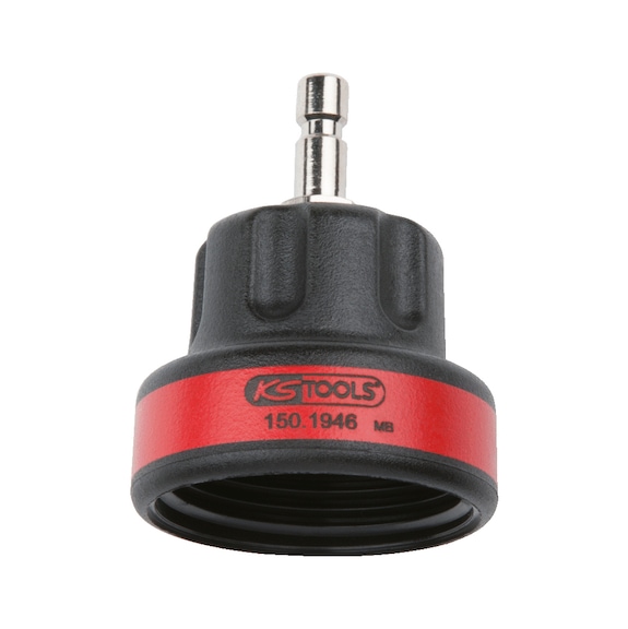Cooling system adapter M45 x 3.0, red - Coolant circuit (automotive, assembly, other)