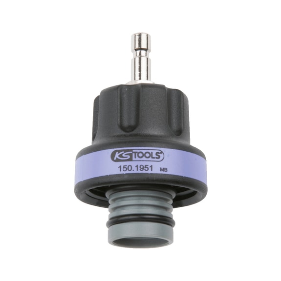 Cooling system adapter M42 x 2.5, purple - Coolant circuit (automotive, assembly, other)