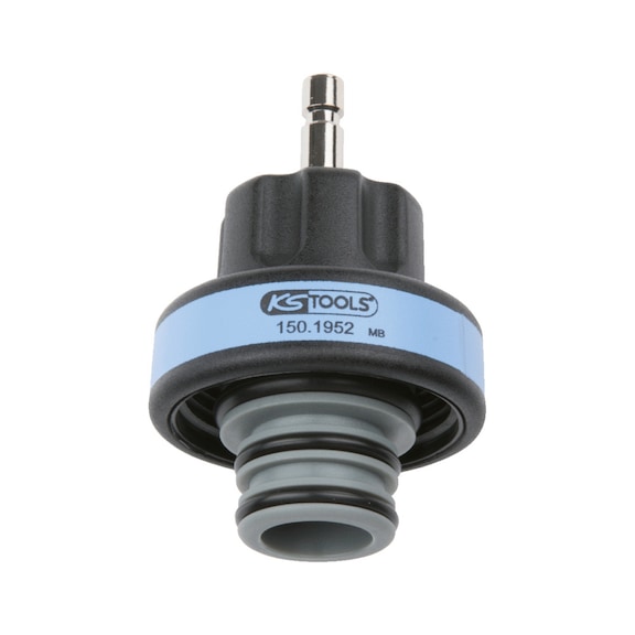 Cooling system adapter M50 x 3.0, light blue - Coolant circuit (automotive, assembly, other)