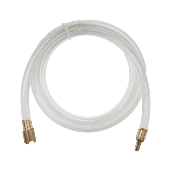 Cooling system filling hose with floor suction head, 1600 mm - Coolant circuit (automotive, assembly, other)