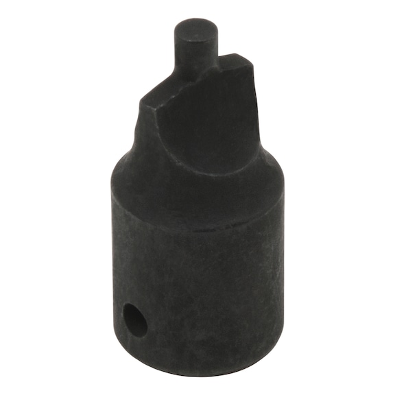 Special profile socket for steel valves - Additional bit socket