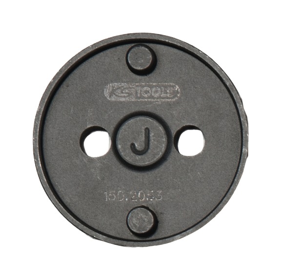 KS TOOLS Bremskolben-Werkzeug Adapter Nr.J, D: 42mm - Kolben (KFZ, Kurbeltrieb)