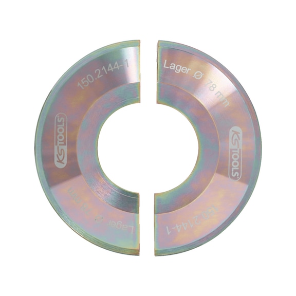 Half-shell set, 2 pcs (gold) - Motor vehicle (parts, other)