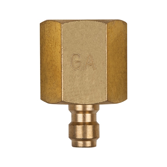 Adapter piece M14x1.5 internal thread and 1/4 inch hose connection - Adapter (standard part, toolmaking)