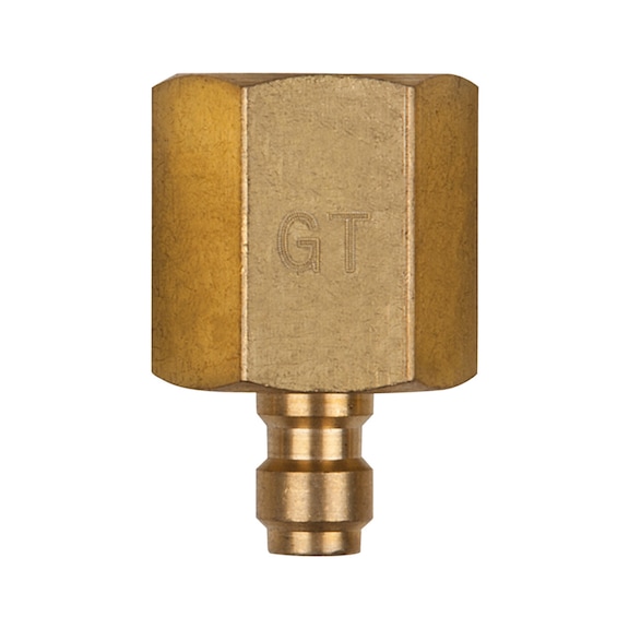KS TOOLS Adapter piece M16x1.5 internal thread and 1/4 inch hose connection - Adapter (standard part, toolmaking)
