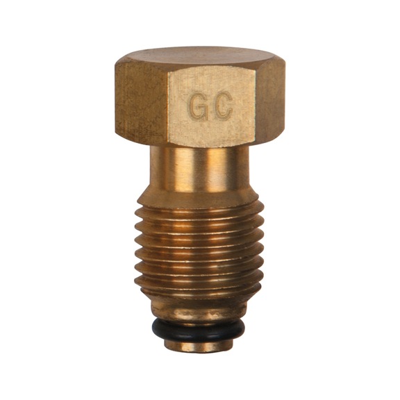 KS TOOLS Closure adapter piece M14x1.5 external thread and 16 mm hexagon with sealing ring - Adapter (standard part, toolmaking)
