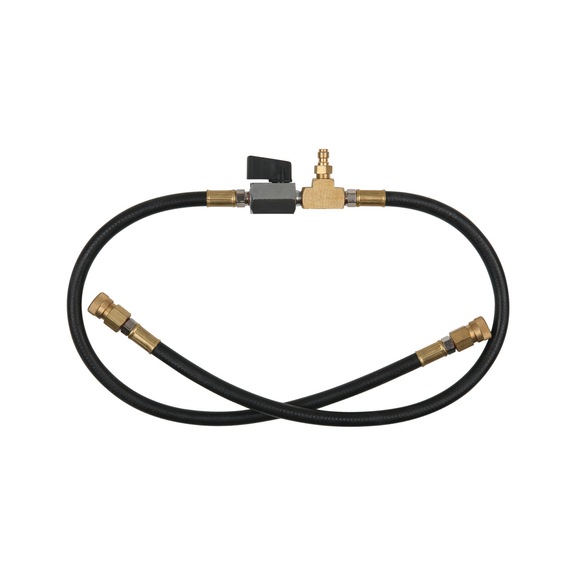 KS TOOLS Pressure gauge connection hose with 1/4 inch hose connection for Ford EFI systems - Hoses