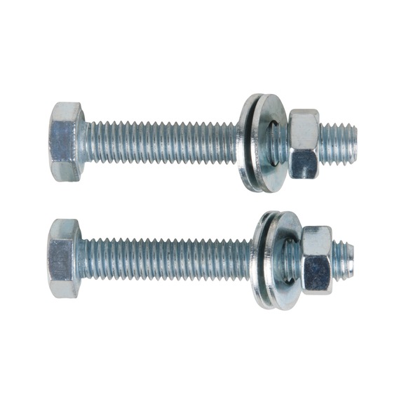 KS TOOLS Fixing bolts for half-shell set, 2-piece - Brake system (automotive, other)