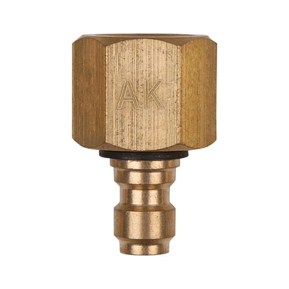 KS TOOLS Adapter piece M12x1.5 internal thread and 1/4 inch hose connection - Fuel system (automotive, assembly, other)