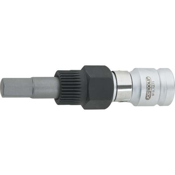 KS TOOLS 1/2 inch alternator combination spanner Hexagon socket, 10.0 mm, 96 mm - 1/2 inch alternator combination spanner Hexagon socket
