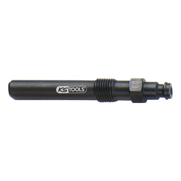 Glow plug adapter, M12x1.25 with external thread, length 87 mm - Fuel system (automotive, assembly, other)