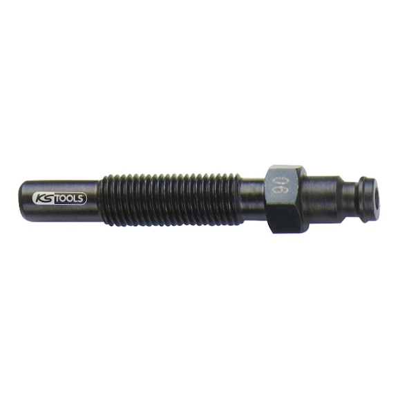 KS TOOLS Injector adapter, M10x1.25 with external thread, length 70 mm 150.3667 - Fuel system (automotive, assembly, other)