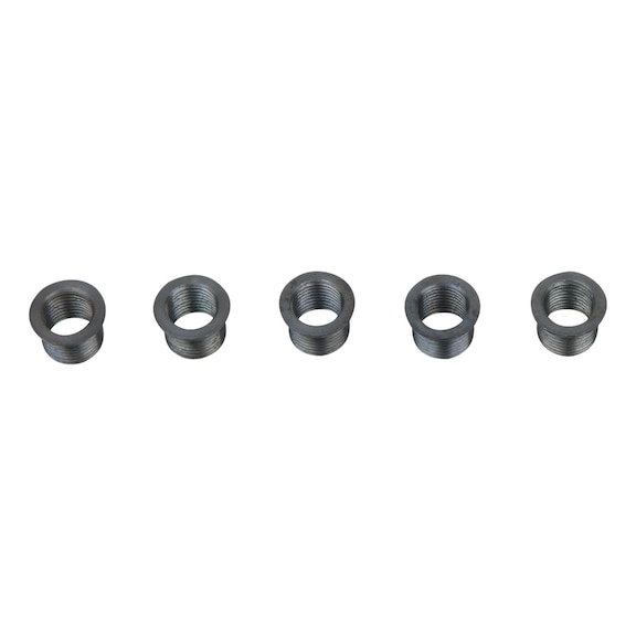 Threaded bushing with collar L=11 mm, IG=M9x1/AG=M11x1.5-pack - Bushing