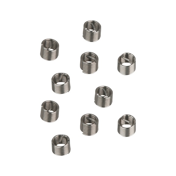 Thread insert M5x0.8, 6.7 mm, pack of 10 - Threaded insert