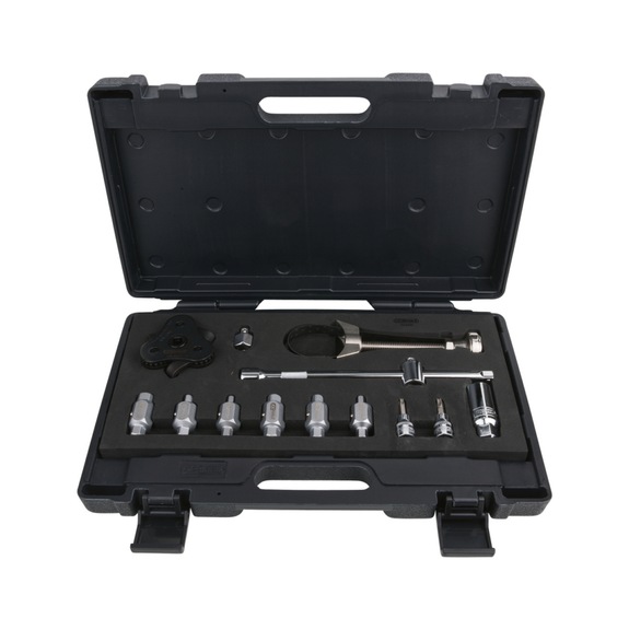 Oil drain plug and oil filter set, 13 pieces - Lubrication device (oil, parts)