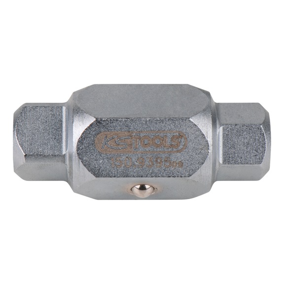 KS TOOLS Socket wrenches for oil drain plugs, hexagonal 14 mm + square 13 mm - Screwdriver (miscellaneous)
