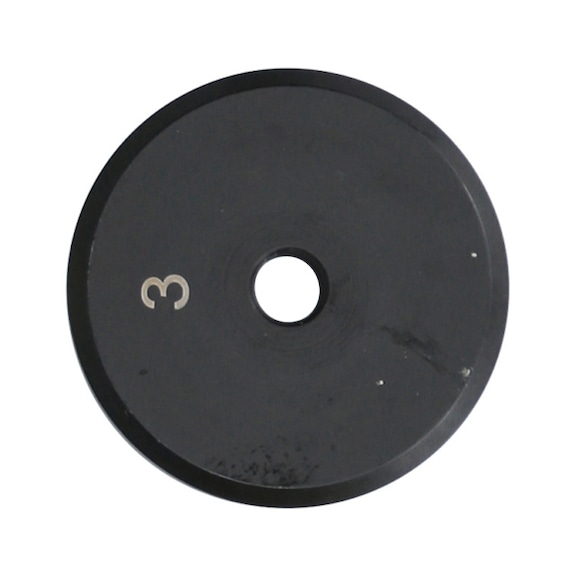 Pressure piece D: 78.0 mm - Pressure piece