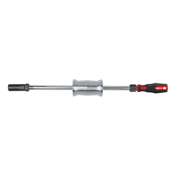 M12 injector puller set with 1.5 kg impact weight, 2-piece - Extraction tool (standard parts, toolmaking)